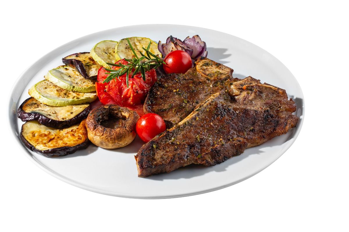 Big T-Bone Steak Angus la Grătar ( Garnitura nu este inclusă )